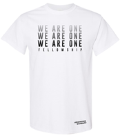 We Are One Fellowship Gradient - White